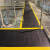 工厂车间地胶pvc地垫工业专用走道垫仓库地板叉车防滑脚垫 黑色钢化纹 1.2米*10米*3MM