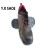 Y.R.SHOE 劳保鞋防砸鞋工作鞋 牛皮  男女款防砸（钢包头）YR028LB 黑色 35