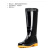 Brange黑色雨靴高筒雨靴防水防滑耐磨水靴户外胶鞋（38码——45码）单位：双-3双起批-5天发货