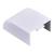 联塑（LESSO) PVC线槽配件 明装走线槽连接配件 终端头 白色 39×19