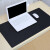 可乐树（keleshu） 皮革鼠标垫游戏桌面超大号电脑键盘办公室家用防水单双面大班台桌垫logo定制 咖色荔枝纹桌垫（双面） 80*40cm