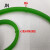 驻季工厂直销 高品质 绿色聚氨酯U 圆带 传动带圆条圆形皮带2mm20mm 18MM绿粗面30米