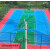 灏纫傲悬浮幼儿园户外悬浮式拼装地板操场塑料地篮球场地板地 25*25软质双层米格