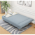 映巢（YINGCHAO）小户型可折叠北欧简约现代客厅卧室家用简易小沙发布艺懒人沙发床 咖啡色 双人座1.2米*0.95