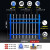 锌钢围墙别墅网院墙隔离透视户外栏杆栅栏护栏学校新农村围栏 两横梁-高1.8米*长3米每米价格