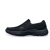 斯凯奇（Skechers）男鞋运动鞋套脚皮鞋黑色一脚蹬休闲日常健步徒步春夏515443 Black 43