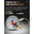 ABDT耐震电接点压力表YNXC100磁助式开关负压表不锈钢气压隔膜真空表 0100Ma