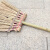 兰诗 QG317 葵骨扫把物业扫地竹柄扫帚 短款单个装
