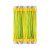 百舸 黄绿双色光伏板接地线设备跨接线光伏板连接线  孔5 2.5平方 100MM 100根/包 MGL1939