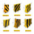 水泥防撞墩 交通市政工程高速公路路障施工隔离防护墩 黑黄红白修 50直径连接杆3米长/条