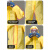 防护服全封闭防毒面具喷漆防粉尘连体全身套装工作服化学实验室 鞋套-均码 XL
