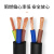 天背(Tianbei) 电线电缆4芯RVV2.5平方无氧铜芯监控电源线 软护套线100米