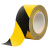 适用于黑黄pet警示线胶带斑马线警戒场地办公球场地面标识划线分 黄色48mm*33米/卷