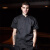 厨师工作服长袖大码酒店后厨房工装短袖防水厨师服定制LOO 黑色长袖防水款 XL (145-160斤可穿)