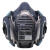 重松日本TW08SFII防尘防毒面罩喷漆农药煤矿装修化工自带传声器 面具主体中+T/OV+R2N滤棉