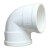 帝旺 PVC-U排水管弯头 75X90°白色 一个