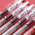 日本Tanosee塔诺塞限定爱心中性笔比心按动斑马产高颜值文具透明感学生用速干考试中性笔0.5mm 【比心限定】5款各1支