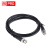 RS PRO欧时 RG58同轴电缆, 2m长, BNC公插转BNC公插, 50 Ω, 黑色 1222144