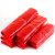 卫洋WYS-999 红色小号手提垃圾袋 酒店超市打包袋背心垃圾袋收纳袋 18x29cm 100个