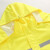 联嘉  反光连体雨衣 警示雨披 长款荧光黄 3XL码（185）