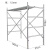 链工 脚手架装修加固门式建筑外墙施工快拆手脚架 1.7米高1.8米长0.95米宽四杠1.5mm厚