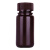 WS165实验室广口瓶HDPE密封瓶棕色避光耐酸碱试剂瓶 50ml