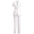 威世品短袖西装外套女薄款设计感小众时尚白领通勤职业西服套装夏天 单件白色短袖西装21141 S