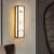 新中式壁灯实木长条卧室床头灯走廊过道楼梯灯电视墙客厅墙壁灯具 2106中号