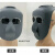 电焊面罩焊工眼镜防护专用头戴式氩弧焊烧焊护脸防烤面具焊帽 白镜五个送一个绑带(不含面具)