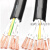 rvv软电缆线多芯护套线信号控制线 福奥森 7芯X1.5平方(1米)