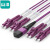 SAMZHE 光纤跳线 MPO-LC 多模8芯 紫色 5m G4-PL805