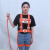 高空作业安全带保险带空调安装高安全绳电工腰带五点式安全带 国标单小钩3米带绑腿