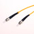 利合光电（LHG）光纤跳线ST-ST单模万兆单芯光纤线缆跳纤3.0尾纤监控光跳线 1米