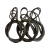 鑫工派 插编钢丝绳套 起重吊装双扣油编钢丝绳吊具索具12毫米*1.5米（一条价） QZ0902
