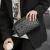 袋鼠今年新款韩版潮流男包手拿包男士手包软皮手腕包时尚手抓包手机包 纯格子