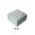 BJX防爆接线箱 铝合金 IIC隔爆型 配电箱 防爆接线盒 接线端子箱 IIC级300*300*150翻砂型