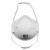 思创9519 一次性杯式口罩颗粒物防护口 防雾霾工业粉尘防尘口罩 1盒（30只）