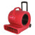 超宝（CHAOBAO）CB-900C 强力吹地机 红色 吹风机商用大型三速吹干机 吹地毯机鼓风机地面烘干机