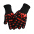 XU7501 隔热手套 耐高温手套350度烧烤手套耐磨阻燃防烫手套 红色 均码