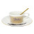 山头林村倒影杯美式咖啡杯碟家用创意倒影动态图案luycho杯子奔跑的马 飞鸟 0个 0ml