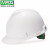 梅思安V-Gard安全帽 ABS/PE超爱戴一指健安全帽 建筑工地电力施工新国标安全帽 白色（标准款） ABS-一指健