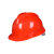 隆得 LD-2 V型ABS安全帽+织物顶衬+旋扭/按键式调节 红色-按钮式 均码 