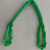 柔性吊带两头扣纤维吊装带软吊带1235米吨MT圆布吊带玻璃绑带 3吨2米