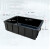 防静电盒元件盒电子物料平口盒黑色加厚周转箱小号塑胶盒塑料方盘 04号平口盒310*210*85MM