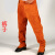 HKNA牛皮电焊工作服电焊围裙焊工防护装备防护服阻燃隔热防烫耐高温 裤子 XL