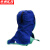 京洲实邦 电焊帽 焊工防烫焊接披肩头套 加长加肥蓝色ZJ-1437