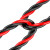 电工穿线器电线网线光纤引线器线槽线管穿管器钢丝拉线神器定制 25米穿线器(三股扁头)