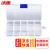 冰禹 BYA-420 零件盒 塑料透明工具分类箱 工具螺丝盒 小10格（126*65*20）
