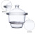 玻璃真空干燥器皿罐ml210/240/300/350/400mm玻璃干燥器实验室 普通210mm