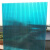 短云 安全防护板阳光板透明雨棚车棚户外隔热采光中空心聚碳酸酯遮阳 湖蓝色4MM厚度（2.1m*6m）